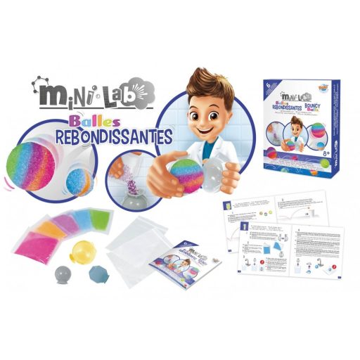 Mini Lab - Pattogó Labda Készlet - Buki