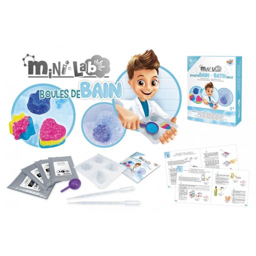 Mini Lab - Fürdőgolyó Készlet - Buki