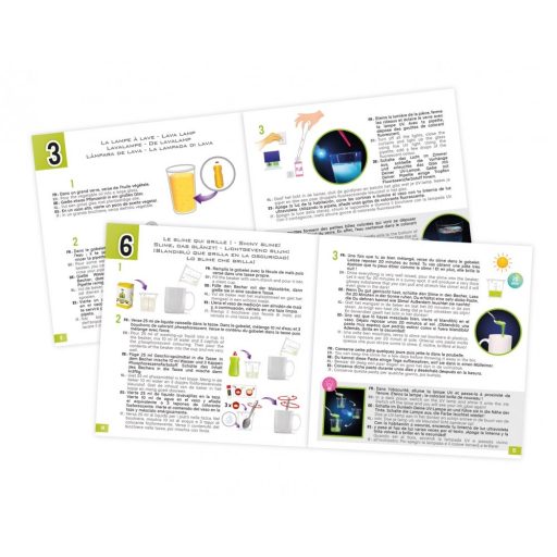 Mini Lab - Foszforeszkáló és Világító Készlet - Buki