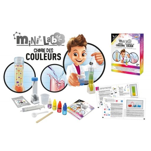 Mini Lab - Színek Kémiája Készlet - Buki