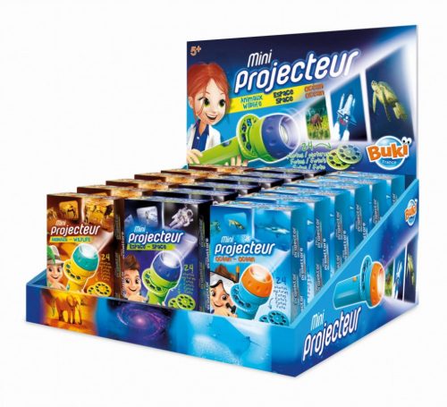 Mini Projektor - 3 féle Vadállatok, Űr, Óceán - Szortiment