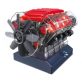 V8 Motor Játékmodell - Buki