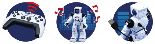 Távirányítós Marko Robot Zenével És Hangeffektekkel Buki