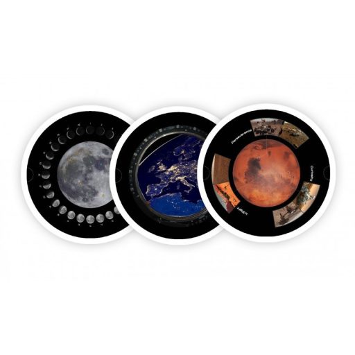 Planetáriumhoz cserélhető lemezek