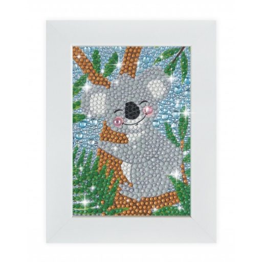 Strasszkép készítő fa kerettel - Koala - Buki