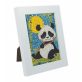 Strasszkép készítő fa kerettel - Panda - Buki