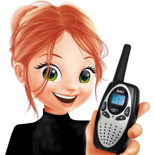 Walkie Talkie Tölthető Akkumulátorral - Buki