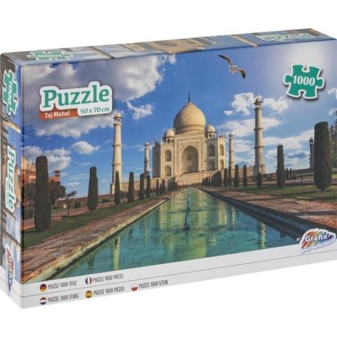 Taj Mahal - 1000 darabos puzzle 50x70 cm