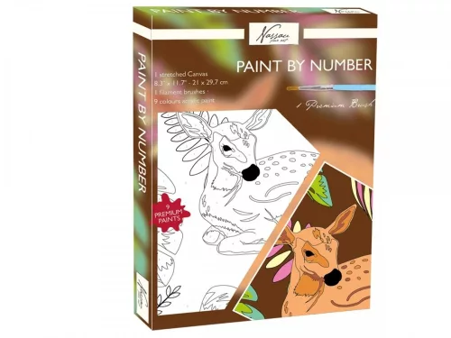 Festés számok szerint - Őzike