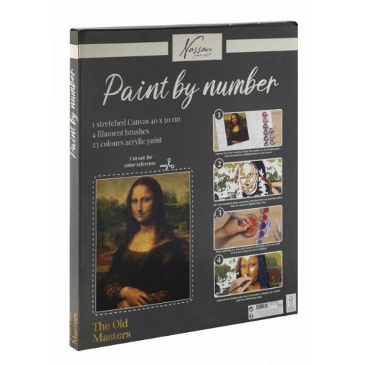 Festés számok szerint - Mona Lisa
