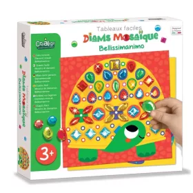   Csillogó Kövek Mozaikkép Készítő - Mesés Állatok - Crealign