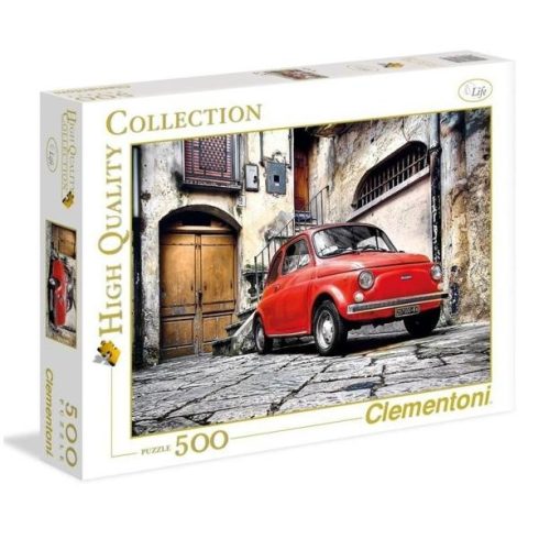 Fiat 500-as - 500 db-os puzzle - Clementoni