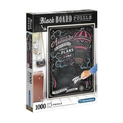 Black Board Puzzle - Travel 1000 db-os puzzle - Clementoni