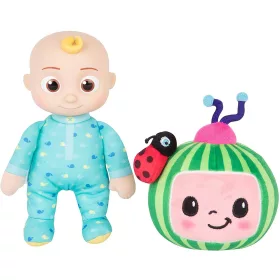 Cocomelon plüss készlet - JJ baba 20 cm és logo