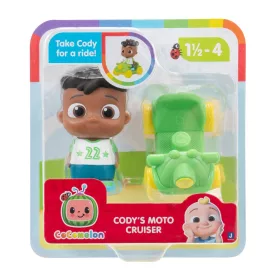 Cocomelon figura készlet JJ és barátai járműben - Cody