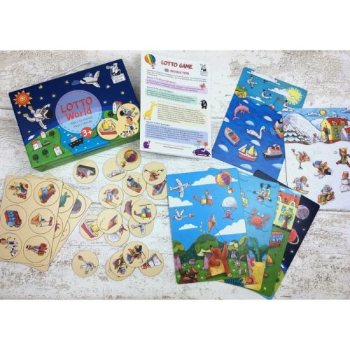 Fejlesztő lottó játék - A mi világunk