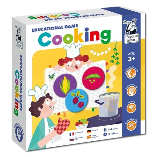 Fejlesztő játék , Főzés- Tanulj angolul!