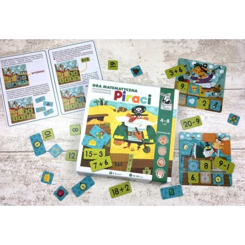 Fejlesztő játék - Kalózok- Tanulj meg kivonni és összeadni!