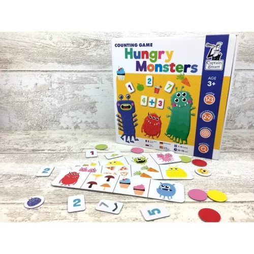 Fejlesztő játék, Éhes szörnyecskék- Tanulj meg számolni!