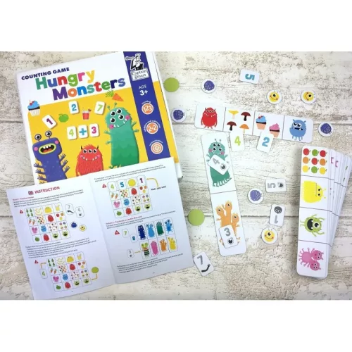 Fejlesztő játék, Éhes szörnyecskék- Tanulj meg számolni!