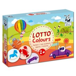 Fejlesztő lottó játék - Színek