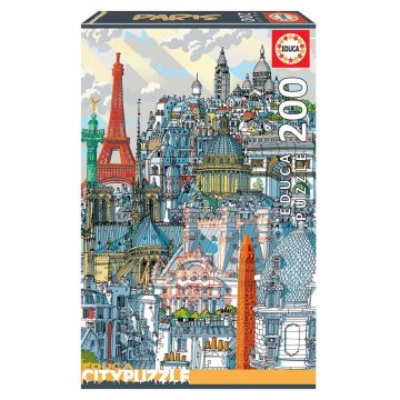 Educa Párizs 'Educa City Puzzle' 200 db-os puzzle