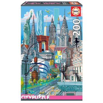   Educa New York 'Educa City Puzzle' 200 db-os puzzle