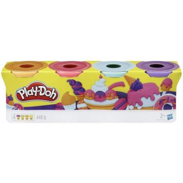 Play-Doh -  Édesség készítő tégelyes gyurma 4db-os