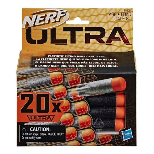 Nerf Ultra 20db-os szivacslövedék utántöltő