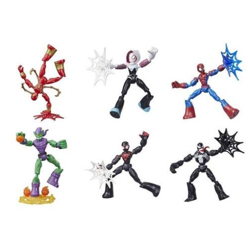 Spiderman Bend and Flex figurák - többféle