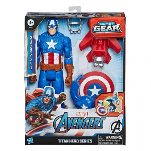 Bosszúállók - Titan Hero Amerika kapitány játékszett - Hasbro