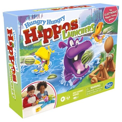 Hungry Hippos - Éhes vízilovak társasjáték