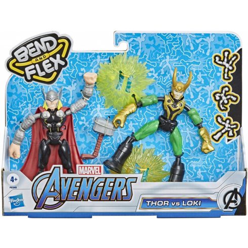 Avengers Bosszúállók Thor vs. Loki akciófigura szett