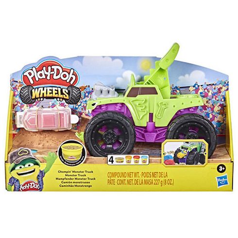 Play-Doh Chompin monster truck gyurmaszett