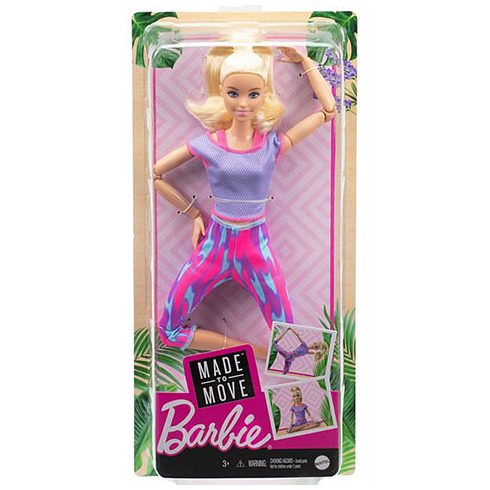 Barbie Hajlékony jógababa szőke hajjal