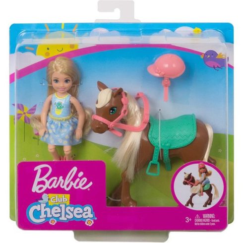 Barbie - Chelsea baba pónival