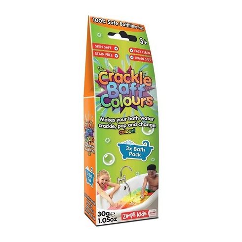 Gelli Baff - Crackle Baff Colours - Pattogó, színes fürdőpor - 30g
