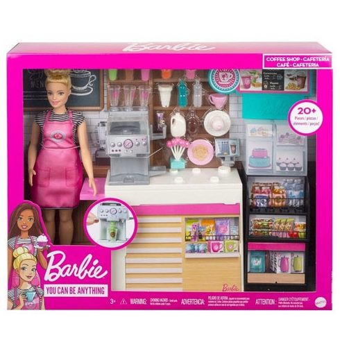 Barbie Kávézó játékszett kiegészítőkkel