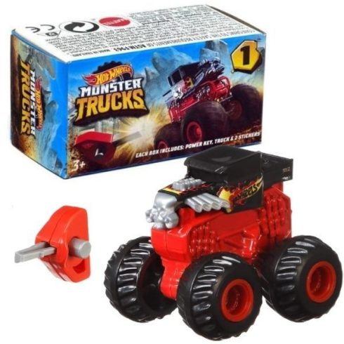 Hot Wheels Monster Trucks - Zsákbamacska kisautó