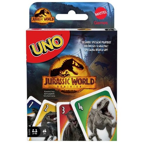 Jurracic World 3 Uno Kártyajáték