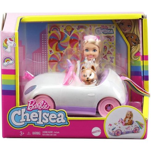 Barbie - Chelsea baba unikornis autója