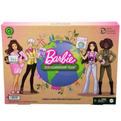 Barbie - Együtt a földért karrierbabák - 4 db-os szett