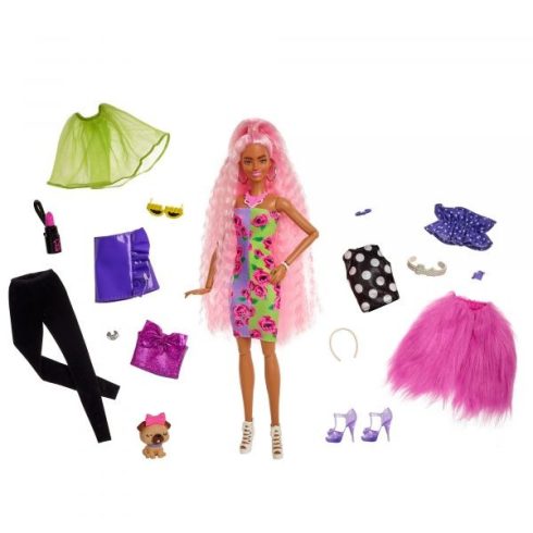 Barbie - Extravagáns divatkavalkád szett babával
