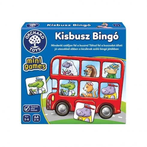 Orchard Toys Mini - Kisbusz bingó