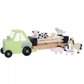 Fa Játék - Farm Traktor Állatokkal - Jabadabado