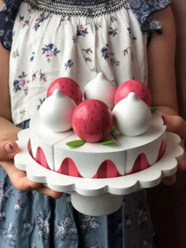 Szeletelhető Fa Eper Torta - Jabadabado