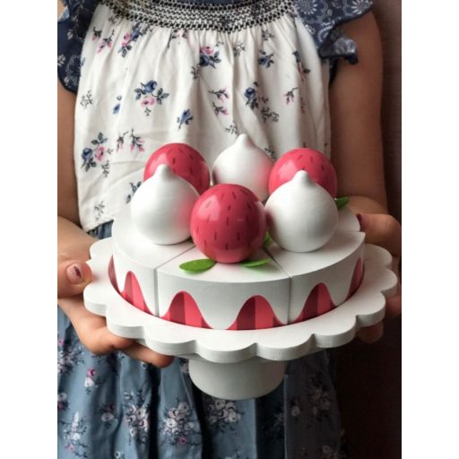 Szeletelhető Fa Eper Torta - Jabadabado