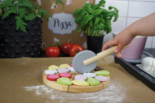 Szeletelhető Fa Pizza - Jabadabado