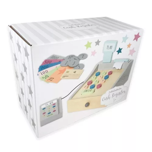 Fa pénztárgép kártyaolvasóval - Pasztell színben - Jabadabado