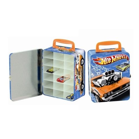 Klein - Hot Wheels 18 férőhelyes autótároló fémdoboz